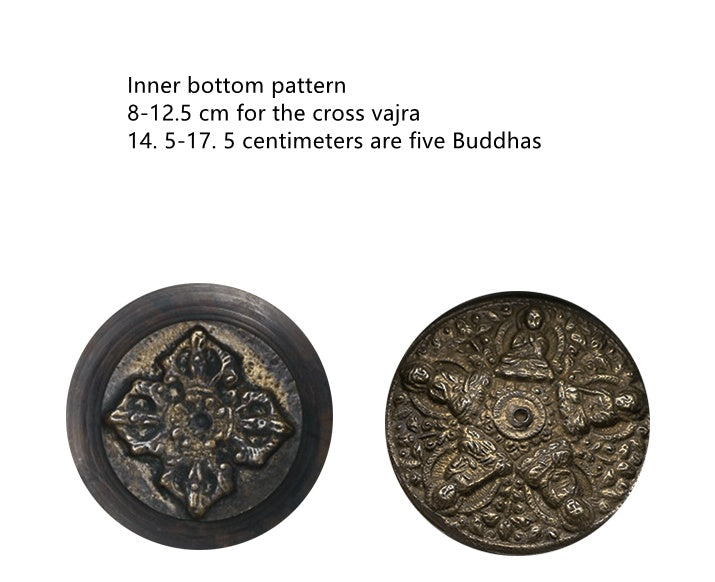 Cuenco Tibetano Buddha – Meditación, Yoga y Terapia de Sonido (Aleación de Cobre)