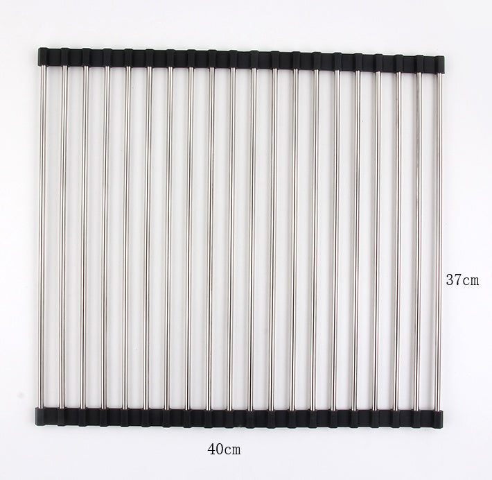 Rejilla Plegable Multifuncional para Fregadero | Secado Rápido y Diseño Profesional