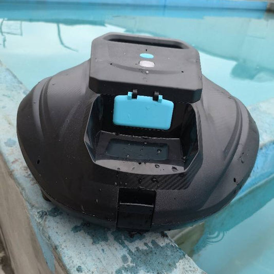 Robot Aspirador Automático para Piscina | Limpieza Inteligente con Doble Filtro