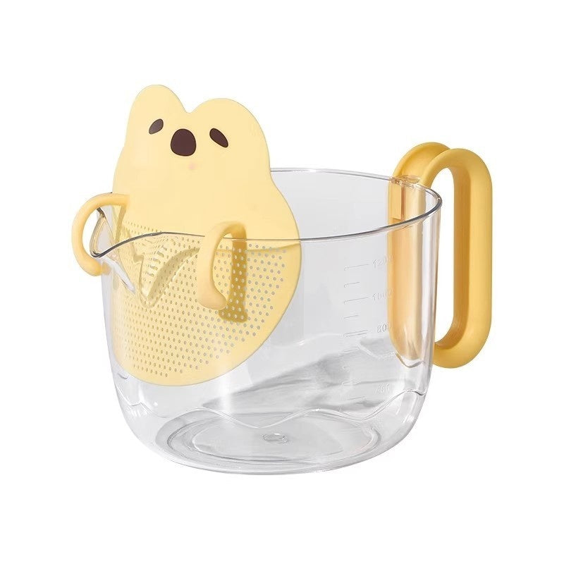 Vaso de Cocina medidor y Separador de Huevo – Diseño Divertido