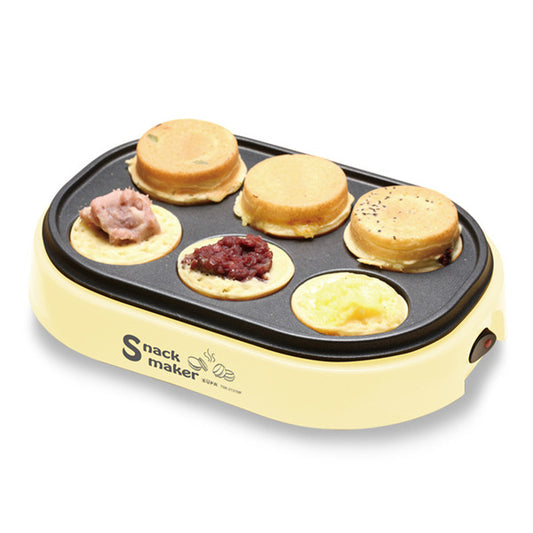 Máquina para Pastelitos Tipo Waffle – 650W Bandeja Ondulada