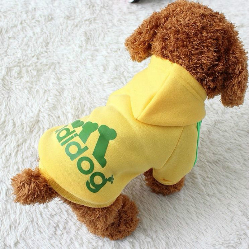 Sudadera con capucha para perro cálida de algodón, abrigo  para tu perro en este invierno