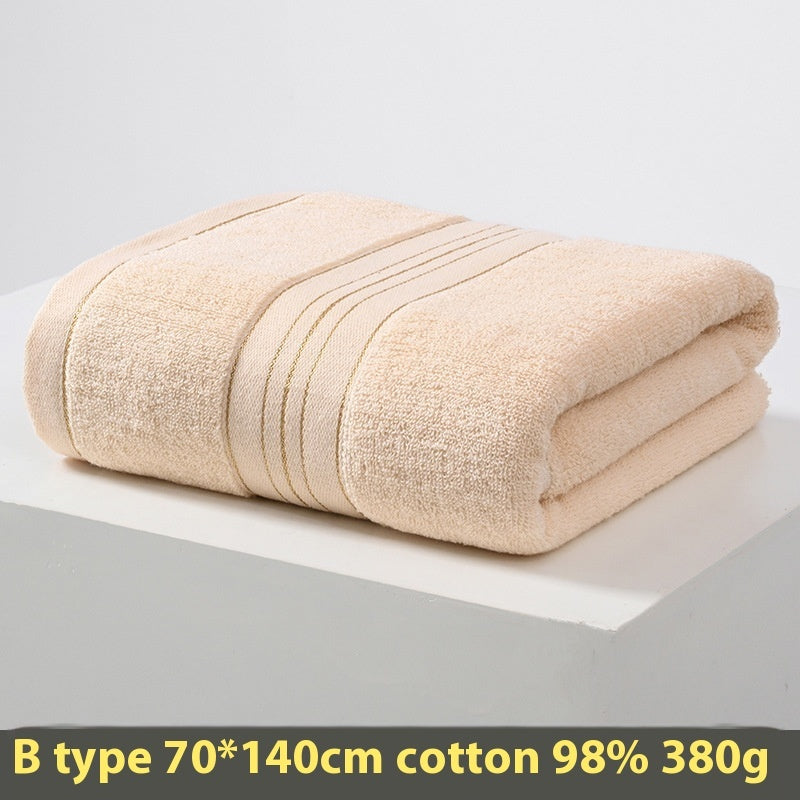 Toalla Algodón 100% Puro – Suave, Absorbente y de Gran Tamaño