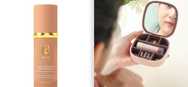 Base correctora biónica que cambia de color 4 en 1 Base hidratante reparadora