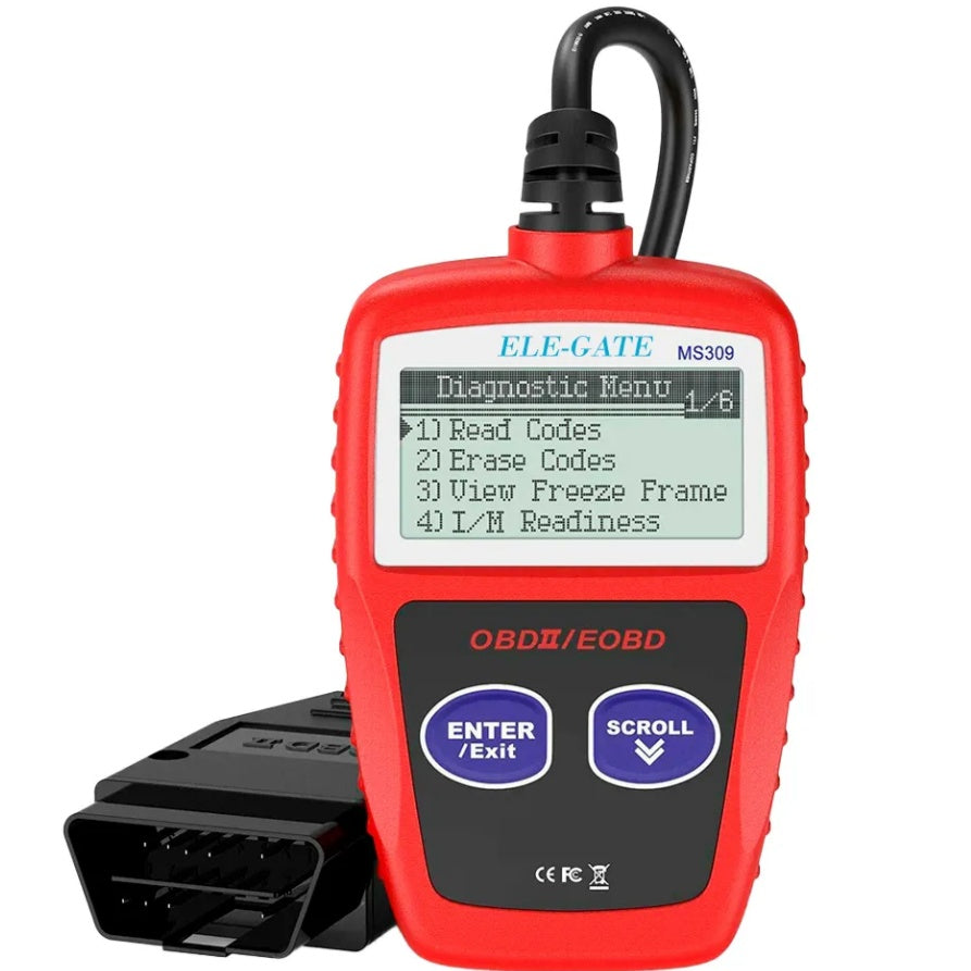 Herramienta de diagnóstico automotriz con escáner OBD2