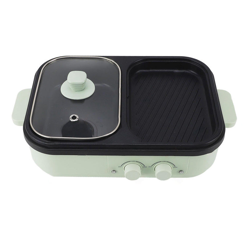 Olla Eléctrica Multifuncional 2 en 1 1300W – Sartén y Freidora