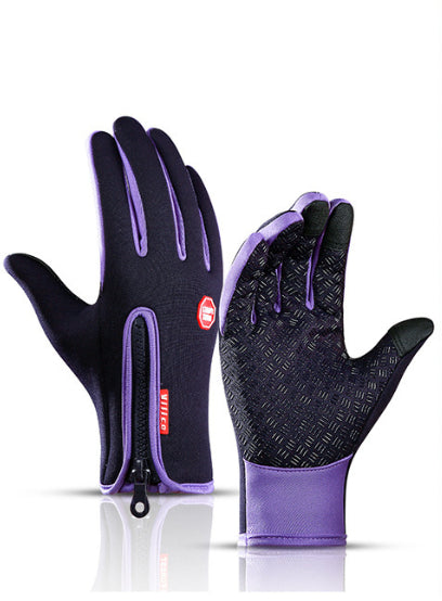 Guantes Térmicos Antideslizantes de Polar – Ideales para Ciclismo y Frío