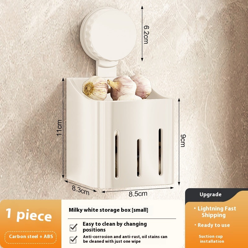 Organizador de Cocina Multifuncional – Canasta de Succión Desmontable para verduras