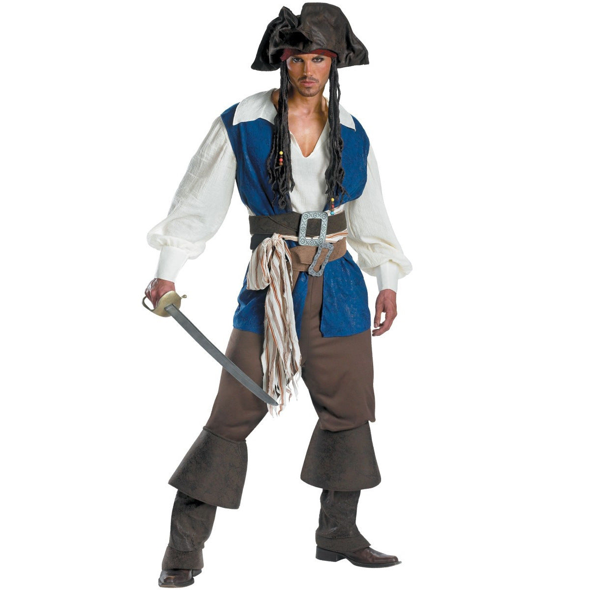 Disfraz de Pirata Masculino 🏴‍☠️ – Halloween