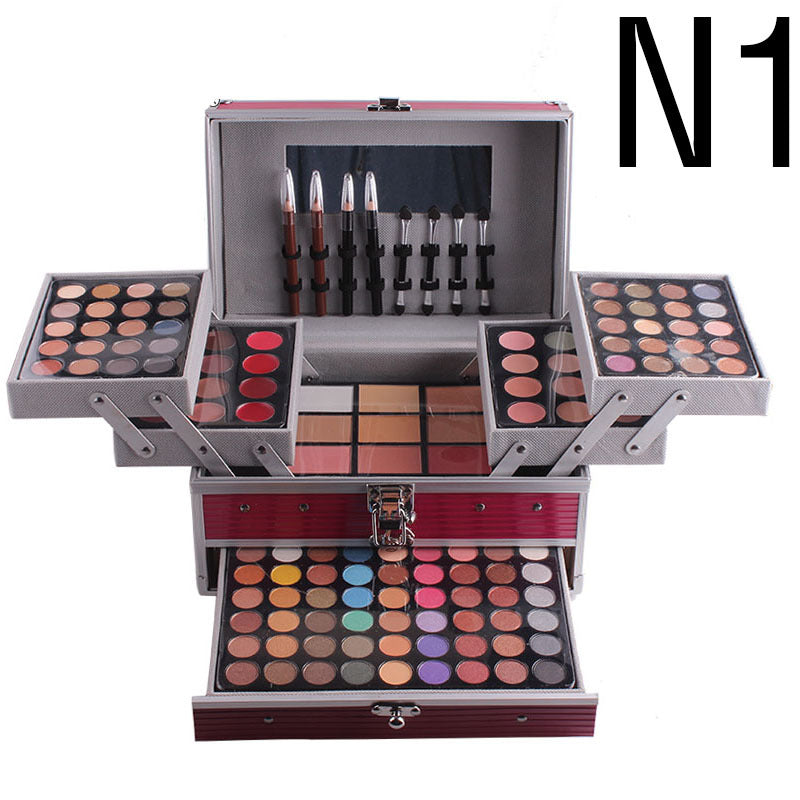 Kit de maquillaje especial para profesionales, kit completo de maquillaje, colores opacos y brillantes