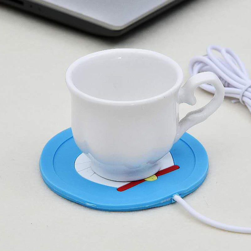 Posavasos Calefactor Eléctrico (USB) – Ideal para Café y Tazas de Oficina (Aislamiento Térmico)