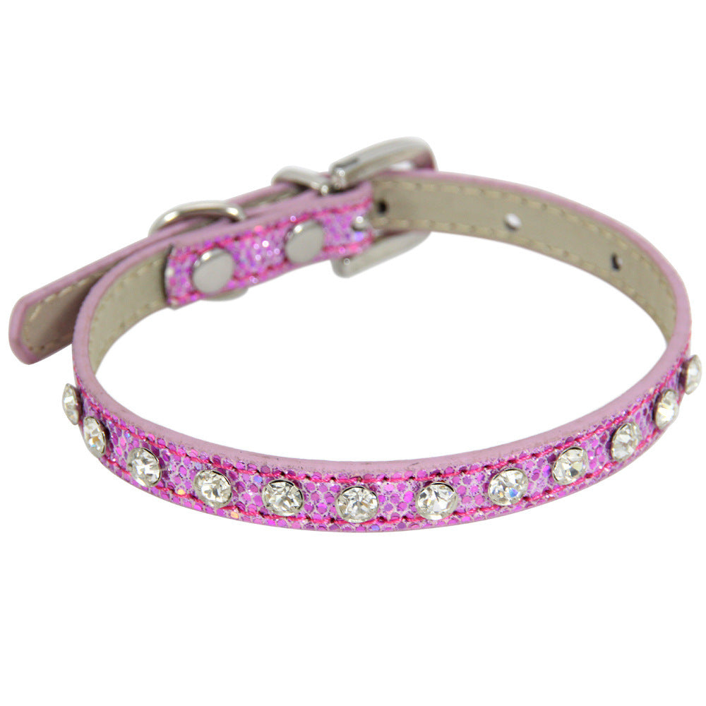 Collar para gatos con piedras decorativas