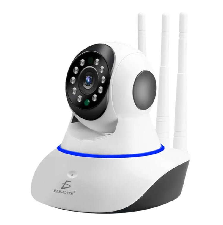 Cámara IP Wifi 3 Antenas Full HD 1080p – Visión Nocturna + Detección de Movimiento 🛡️📲