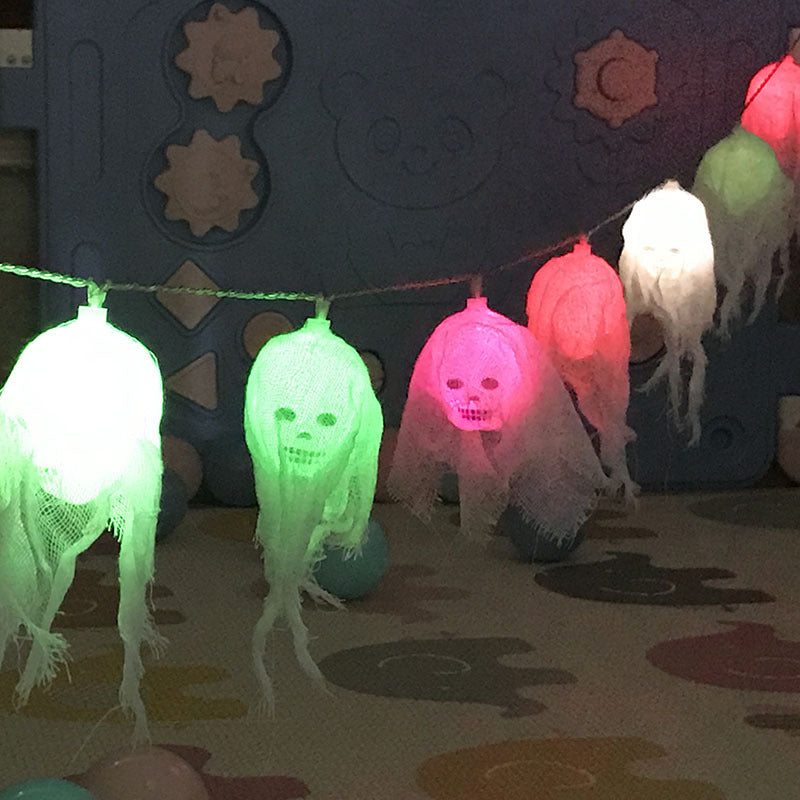 Guirnalda de luces para Halloween, CALACAS divertidas