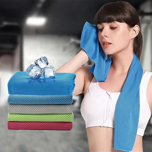 Toalla de microfibra Refrescante Multiusos – Ideal para Piscina, Gimnasio y Verano
