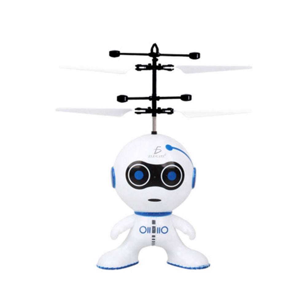 Mini Drone Volador con Sensor para Niños – Juguete Recargable con Luz LED y Control Manual