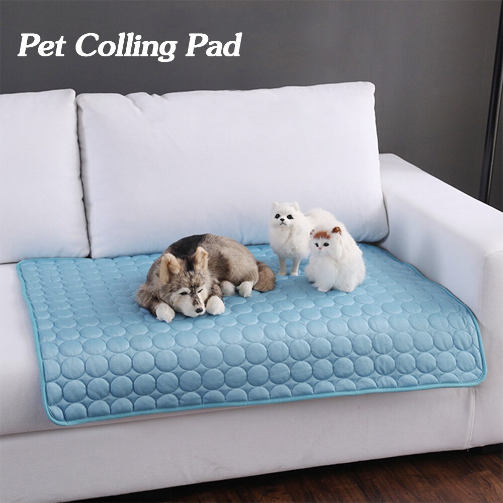 Almohadilla para refrescar cama de perros y gatos, para enfriar el espacio de tu mascota por el calor, ideal para el verano, mascotas felices