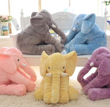 Almohada con Relleno De Elefante Para Dormir Confort Para Bebé 100% algodón de máxima calidad