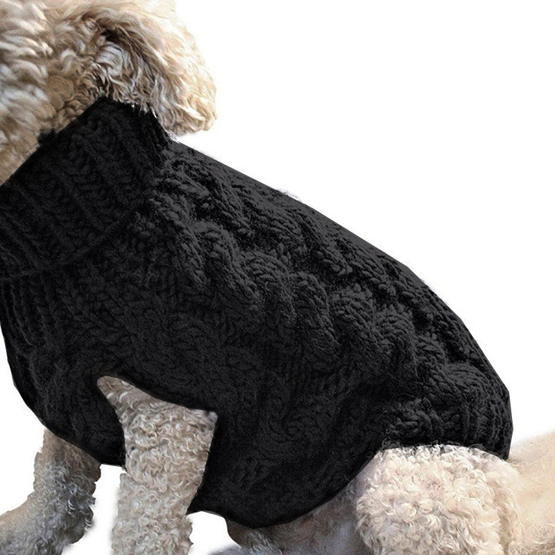 ropa tipo Suéter Invernal para Mascotas – Suavidad, estilo y abrigo para tu peludito