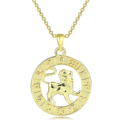 Amuleto Estelar de 12 Signos – Elegancia y Energía en un Collar