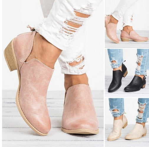Botines de Tacón bajo para  Mujer – Elegancia y Comodidad para Otoño