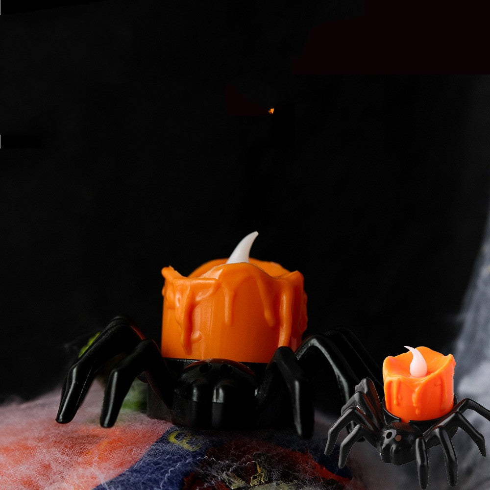 Adornos creativos de candelabro de araña de Halloween, artículo decorativo