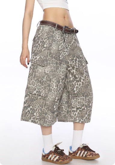 Jean Cargo Estampado Leopardo | Verano con Actitud