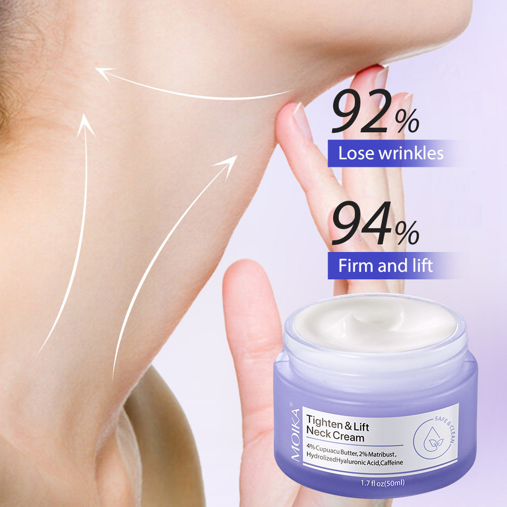 Crema reafirmante, tensora, atenúa líneas finas, anti age, cuello y escote