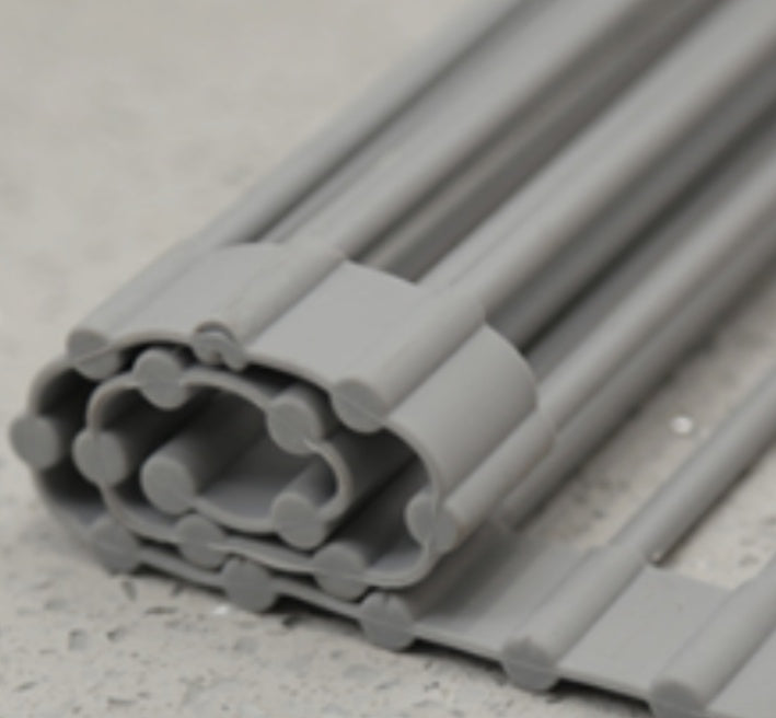 Rejilla Plegable Multifuncional para Fregadero | Secado Rápido y Diseño Profesional