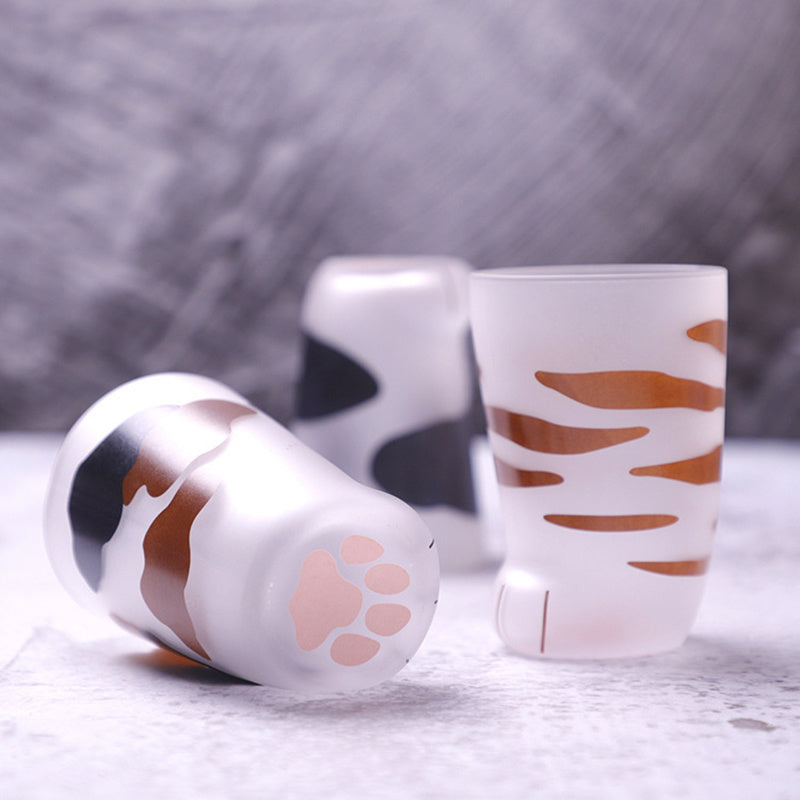 Taza de Vidrio Patita de Gato – Encanto y Funcionalidad en un Solo Diseño