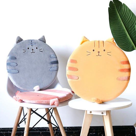 Almohadilla de Silla con Diseño de Gato – Suavidad Memory Foam para Estudiantes y Fans del Anime