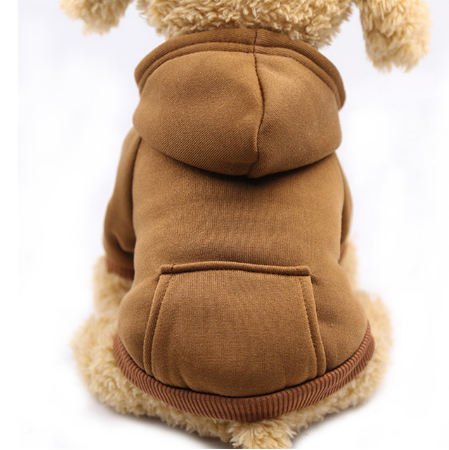 Dog clothes autumn new Teddy cat than bear puppy puppies Thin summer spring and autumn winter pockets sweater