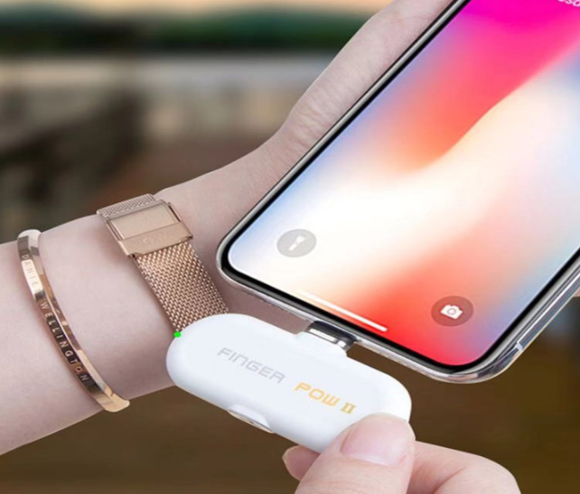 Cargador portatil mini, Compatible con Apple, mini portátil inalámbrico de carga magnética móvil, larga duración