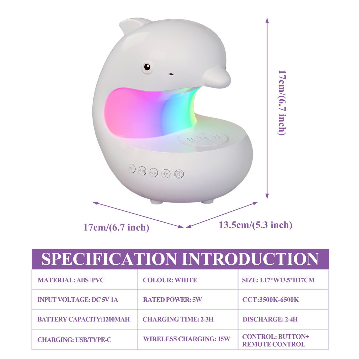 Lámpara de Escritorio con Luz Ambiental y Control Remoto | Diseño Moderno 5W