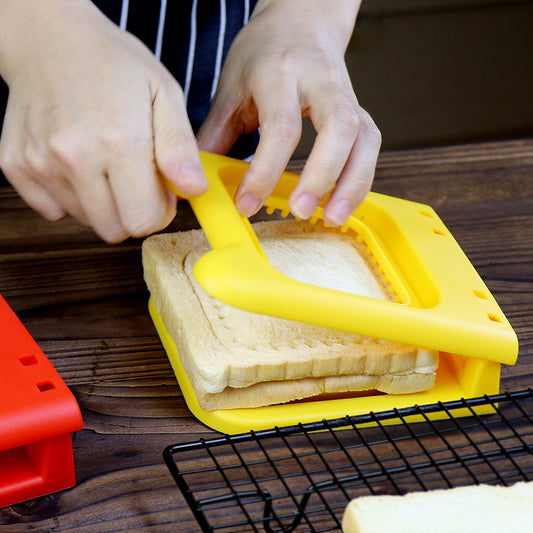 Molde para  hacer sándwich, cortador dobladillo cuadrado sándwich utensilios de cocina