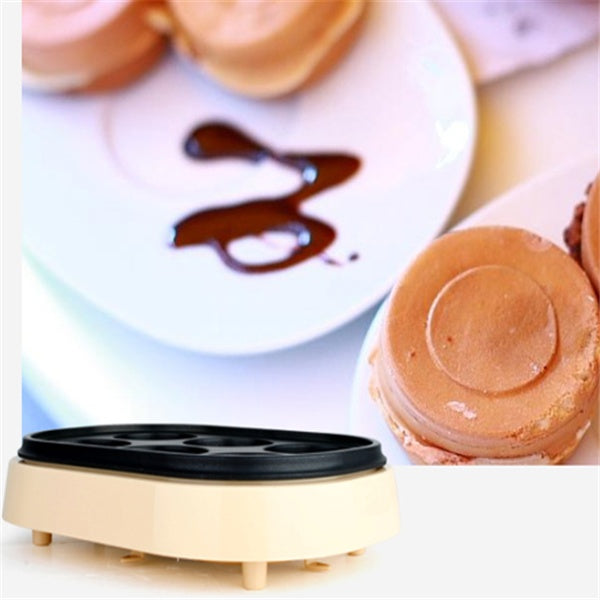 Máquina para Pastelitos Tipo Waffle – 650W Bandeja Ondulada