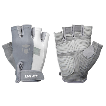 Guantes de GYM para Crossfit, Guantes de entrenamiento transpirables, Guantes de levantamiento de pesas, Guantes de gimnasia antideslizantes hombres profesionales Medio dedo Levantamiento de pesas