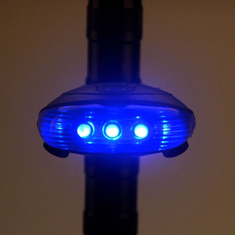 Luz trasera de bicicleta (5 LED+2 láser), y para caminar, emergencia automóviles