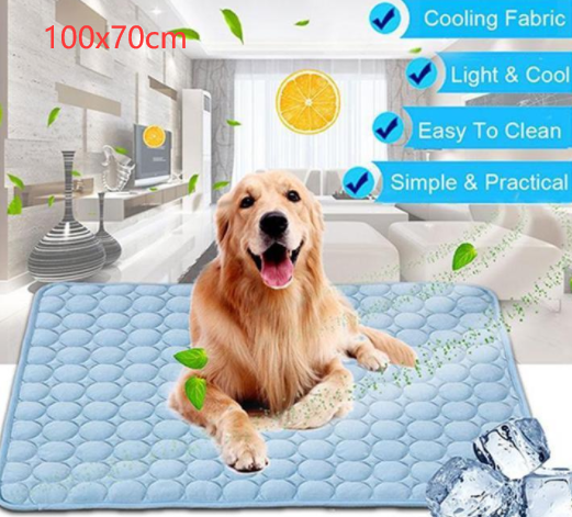 Almohadilla para refrescar cama de perros y gatos, para enfriar el espacio de tu mascota por el calor, ideal para el verano, mascotas felices