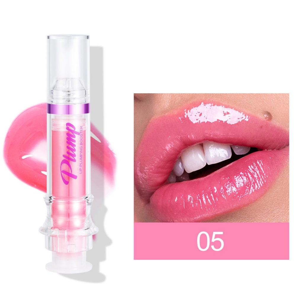 Nuevo tubo de labios rico bálsamo, Color ligeramente brilloso, labios de miel, espejo de cristal, labios, lápiz labial líquido con espejo