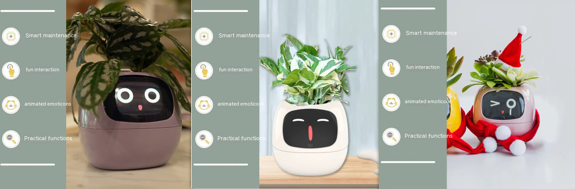 Maceta Inteligente Interactiva | Monitor de Planta con Sensores y Pantalla