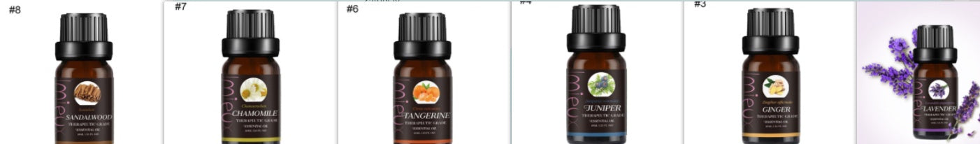 Aceite Esencial Natural 10ml | Relajación y Aromaterapia
