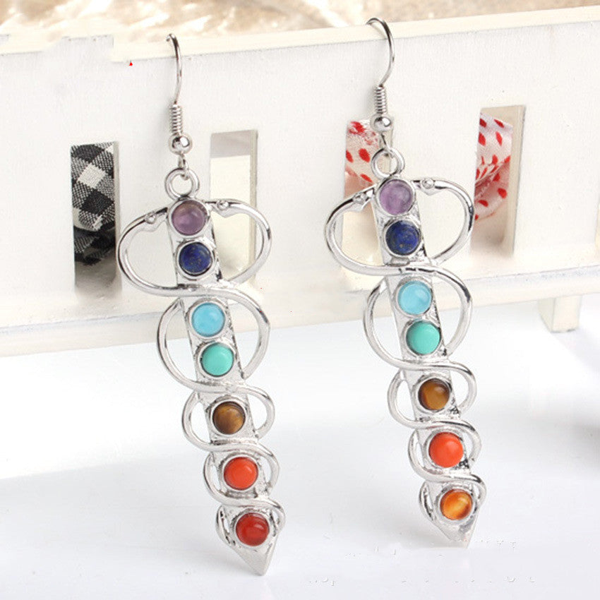 Dije Chakra de Cristal Natural | Equilibrio y Energía Positiva