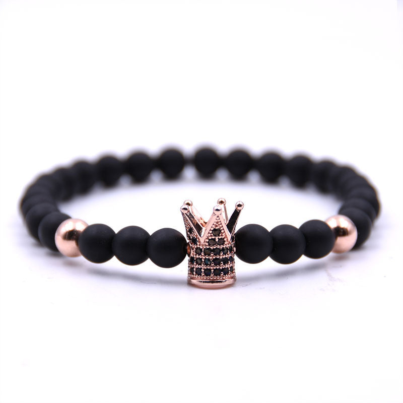 Pulsera Corona de Cobre con Circonias – Elegancia con Beneficios para tu Bienestar