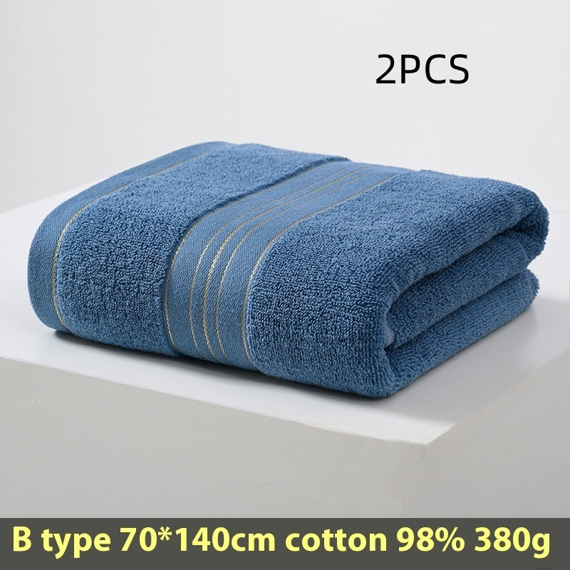 Toalla Algodón 100% Puro – Suave, Absorbente y de Gran Tamaño