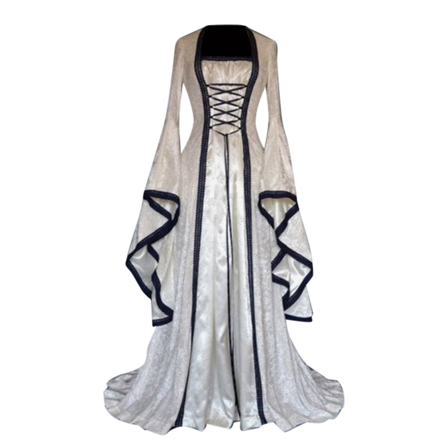 Women's Halloween Medieval Art Retro Dress