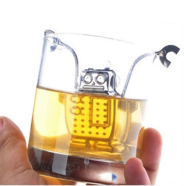 Infusor de Té  con forma de Robot: El Mini Guardian del Sabor