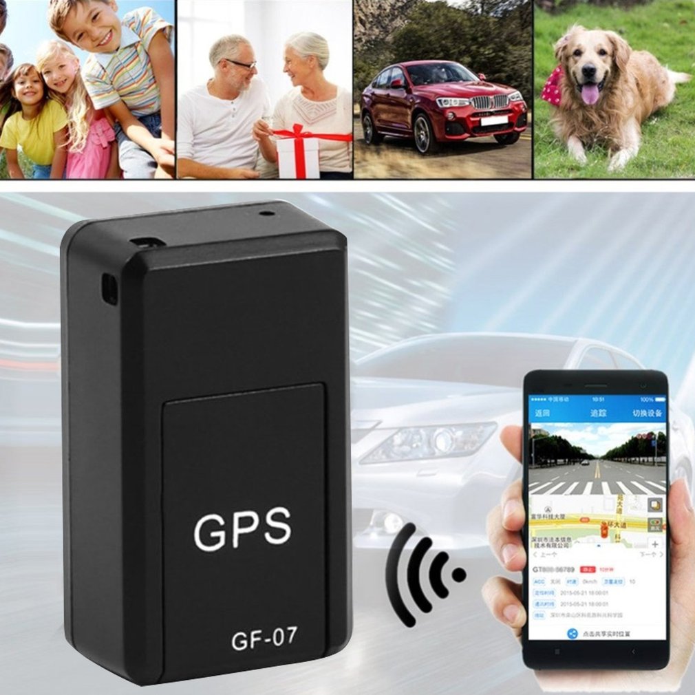 Rastreador de automóvil, magnético, Mini rastreador de coche GPS dispositivo seguimiento en tiempo Real