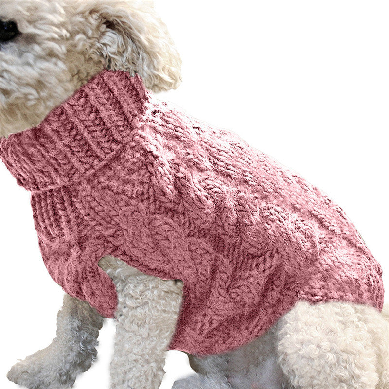 ropa tipo Suéter Invernal para Mascotas – Suavidad, estilo y abrigo para tu peludito