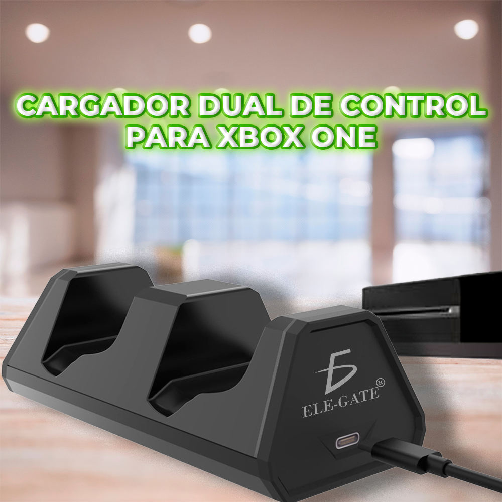 Base Cargadora para Mandos Inalámbricos | Compatible Xbox y PlayStation